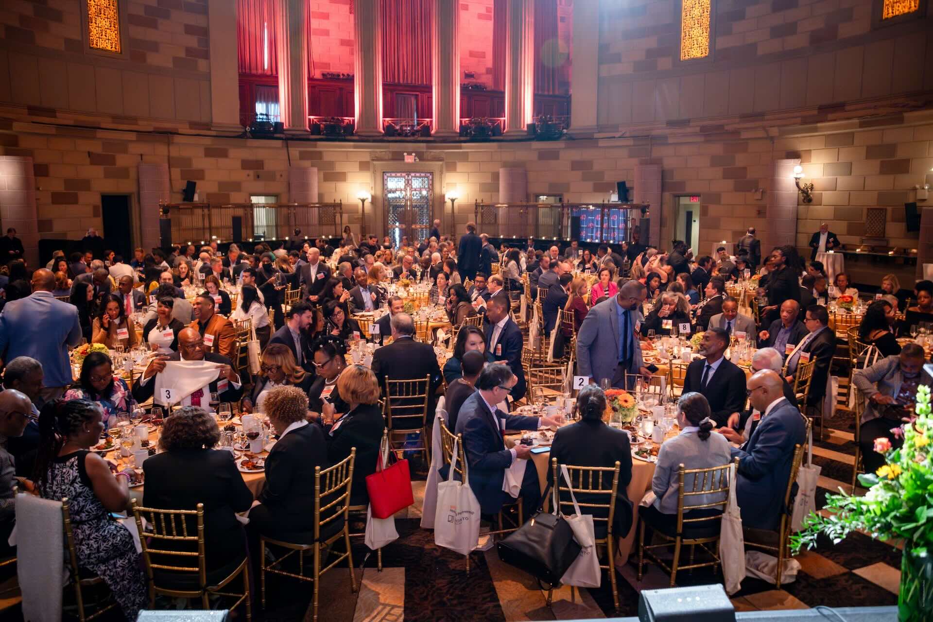 Guests at the Housing Partnership 41st Anniversary celebration at Gotham Hall