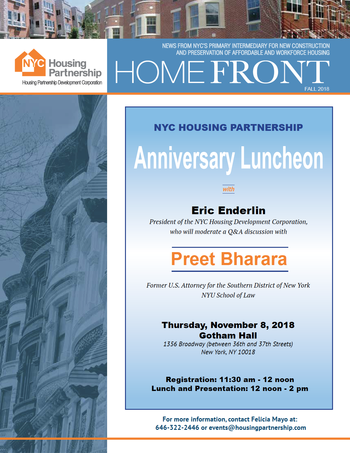 Updates NYC Housing Partnership