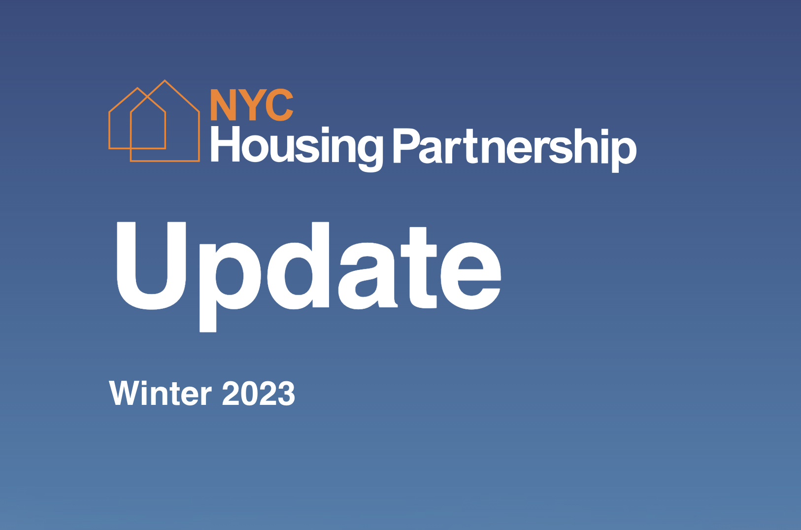 NYC Housing Partnership Update Winter 2023
