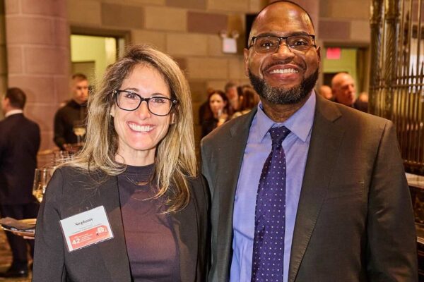 Stepanie Canzani, SVP, Community Preservation Corporation, NYCHP Board Member; and Jamie A. Smarr, President/CEO, NYC Housing Partnership