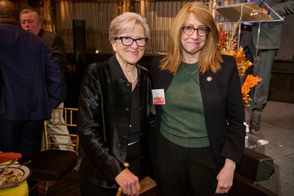 Kathryn Wylde, President/CEO, Partnership for New York, First President/CEO for NYC Housing Partnership and Hon. Linda Rosenthal, NYS Assembly and Chair, Housing Committee