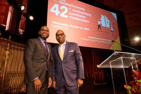 Errol Louis and Jamie Smarr